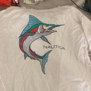Nautica Men’s fish t-shirt
